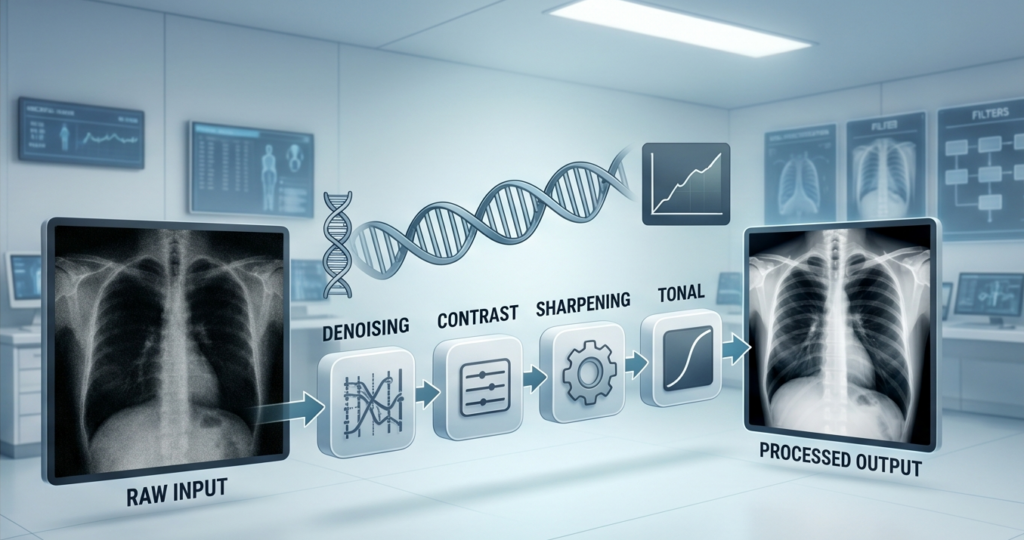 Immagine per articolo: pre-processing immagini medicali